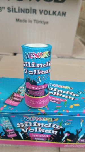 Venüs silindir meşale kırmızı renk
